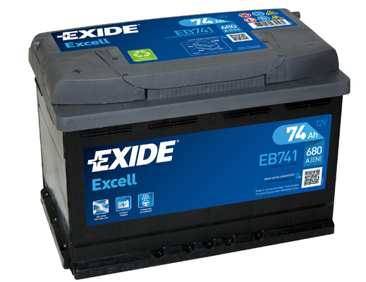 Аккумулятор EXIDE арт. EB741